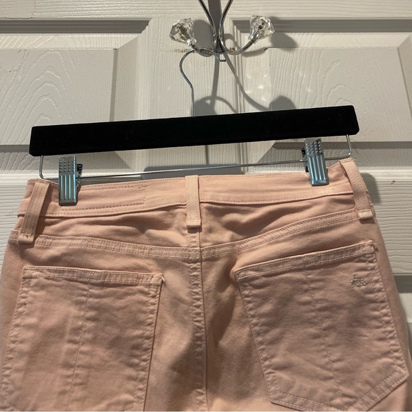 Rag & Bone Pink Blush Skinny Jeans - Picture 11 of 12